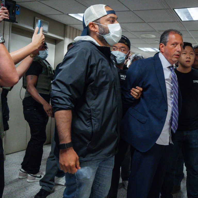 Images of Handcuffed Democrats Are Piling Up in Trump’s Immigration Crackdown